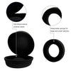 Watch Storage Case Waterproof Portable Watch Travel Case Single Smart Clock Rits Box with Zipper, Fall&Shock Proof Cushioned Round Watch Case for Travel Home, Fits All Wristwatches & Smart Watches