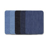 Premium Quality Denim Iron on Jean Patches No-Sew Shades of Blue Black 25 Pieces Assorted Cotton Jeans Repair Kit