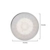 LED Rainfall Shower Head RGB Color-Changing Temperature Sensor Showerhead
