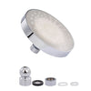 LED Rainfall Shower Head RGB Color-Changing Temperature Sensor Showerhead