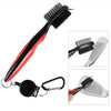 Golf Club Brush and Towel Kit Golf Club Cleaner