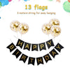 Happy Birthday Balloons Banner
