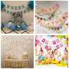 Happy Birthday Balloons Banner