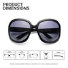 Oversized Polarized Sunglasses for Women