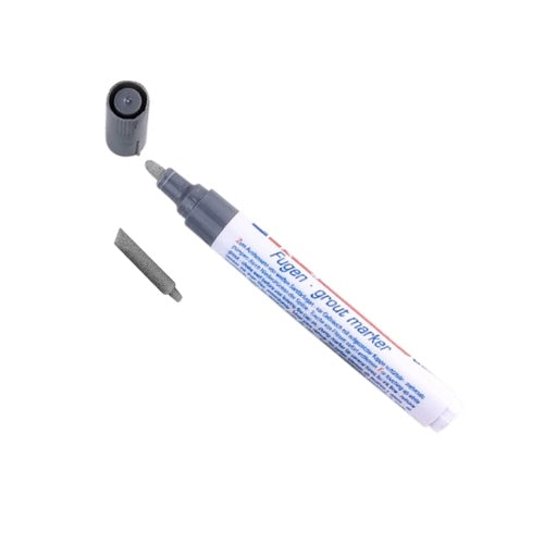 Grout Repair Marker Grout Tile Pen Grout Restorer Pen Renew Marker with Replacement Nib Tip for Tile Grout Lines Tile Wall Floor Bathrooms Kitchen