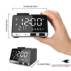 K11 Portable Bluetooth Speaker with Mirror Alarm Clock Super Bass Wireless Speaker