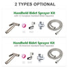 Handheld Bidet Sprayer for Toilet Baby Cloth Diaper Sprayer with Hose 7/8 Separator Bracket Stainless Steel Cleaner for Bathroom Toilet