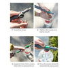 Gardening Flower Water Bottle Sprayer Adjustable Twist Nozzle Drink Bottles Sprayer Manual Pump Nozzle