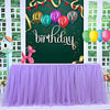 Handmade Tulle Table Skirt Tablecloth Decorative Tableware Cloth