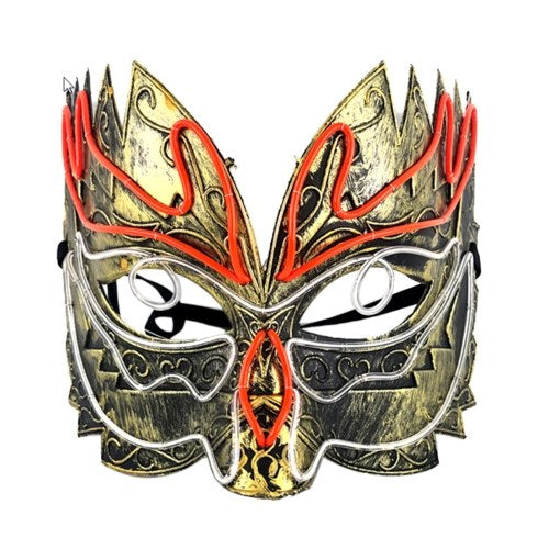 Halloween Glowing Mask Festival Party Cosplay Led Costume Mask