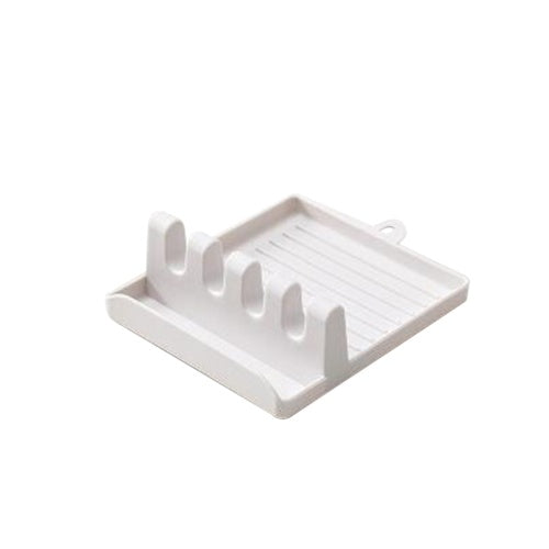 المطبخ ملعقة ملعقة رف راحة مع وسادة التنقيط مقاومة للحرارة ملعقة خالية من BPA راحة متعددة حامل المطبخ أواني المطبخ