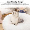 Fluffy Luxe Pet Bed for Dogs Cats