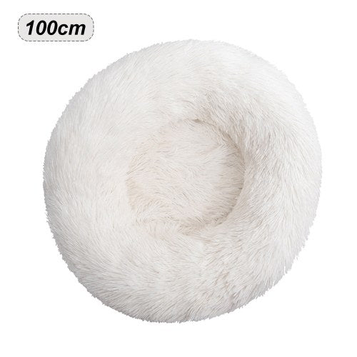 Fluffy Luxe Pet Bed for Dogs Cats