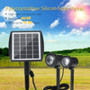 6V 1.8W LED حديقة الأنوار للماء تعمل بالطاقة الشمسية الأضواء في الهواء الطلق