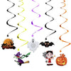 Halloween Balloon Decorations Set Hanging Happy Halloween Banner
