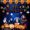 Halloween Balloon Decorations Set Hanging Happy Halloween Banner