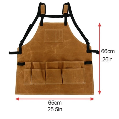 Garden Tool Apron Adjustable Waist Apron