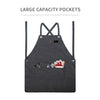 Garden Tool Apron with Pockets Adjustable Waist Tool Apron