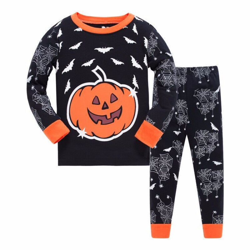 Halloween Long Sleeve & Pajama - Black