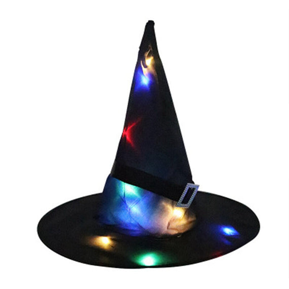Halloween Witch Hats - Black