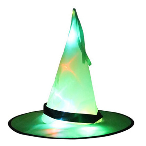 Halloween Witch Hats - Green