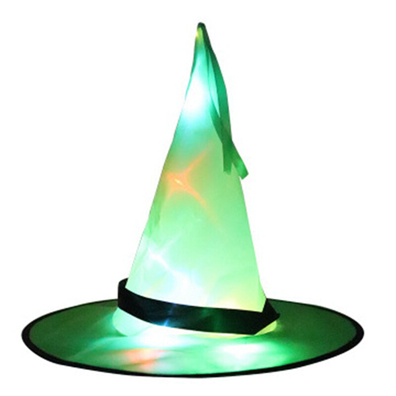 Halloween Witch Hats - Green