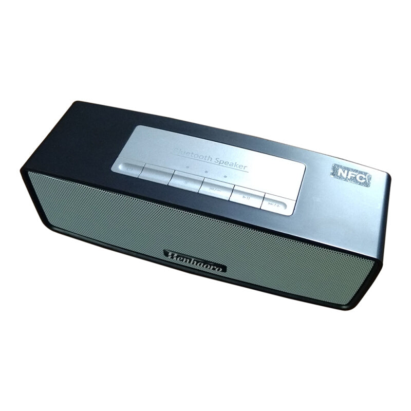 مكبر الصوت Henhaoro NFC Premium Bluetooth - أسود