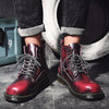 High Quality Martin Boots - Red