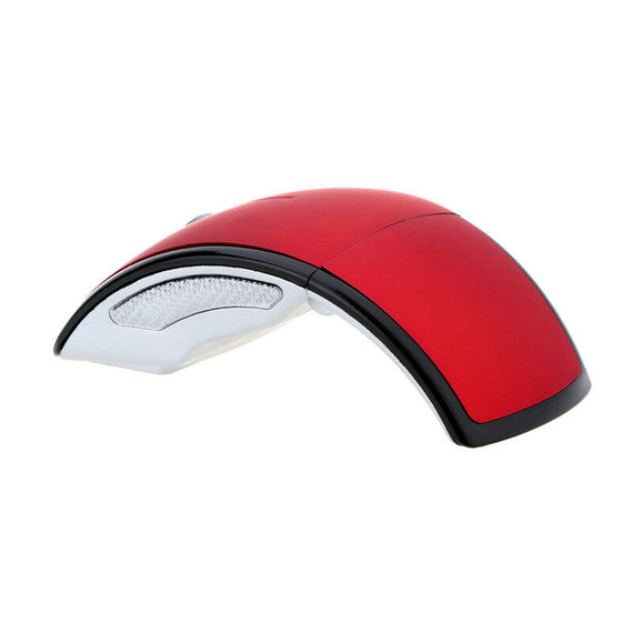 Hongsund Premium Foldable Arc Mouse - Red