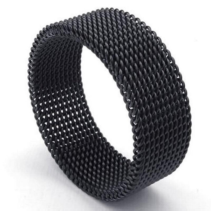 Hpolw Premium Fencible Band Ring - Black