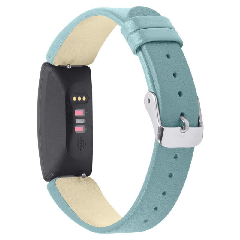 Hr Leather High Quality Slim Wristbands Strap - Blue