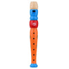 Wooden Piccolo Flute Sound Musical Instrument Early Education Toy Gift for Baby Kid Child