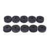 10pcs Cymbal Felts Crash Cymbal Clutch Felt Drum Set Cymbal Stand Felt Washer Medium Size Gray