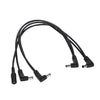 JOYO CM-25 Guitar Effects Power Cable Splitter Cord 4 Ways Daisy Chain for DC 9V Guitar Bass Effects