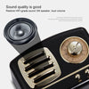 Mini Rechargeable Wireless Stereo Retro Speaker Built-in Microphone