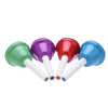 Handbell Hand Bell 8-Note Metal Colorful Kid Children Musical Toy Percussion Instrument