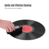 3-in-1 Soft Velvet Record Cleaner Cleaning Brush with Small Brush and Needle Brush for Vinyl Records Anti Static Cleaning Supplies