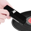 3-in-1 Soft Velvet Record Cleaner Cleaning Brush with Small Brush and Needle Brush for Vinyl Records Anti Static Cleaning Supplies