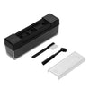 3-in-1 Soft Velvet Record Cleaner Cleaning Brush with Small Brush and Needle Brush for Vinyl Records Anti Static Cleaning Supplies