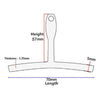 Guitar Luthier Measuring Tool Kit Set