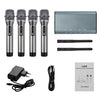 Muslady F4800 Professional 4 Channel UHF Wireless Microphone System