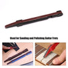 Guitar Bass Fret Sanding Detailer Kit Fretboard Polishing Repairing Tool Fretwire File Musical Instrument Accessiories Black