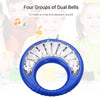 Plastic Mini Handbells Hand Tambourine Bells Handheld Toy Tambourines