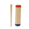 Wooden Guiro Shaker Baby Kid Child Early Educational Musical Instrument Rhythm Beats Toy Tool Percussion with  Mallet