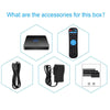 IPTV Set-Top Box Android 7.1 CPU S905X - أسود