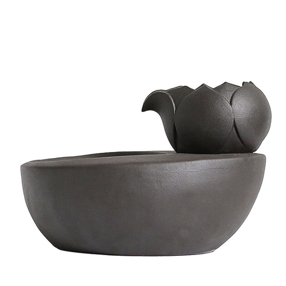 Inverlee Ceramic Water Fountain - Black