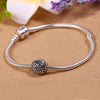 Romacci S925 Clip Bead Charm Bracelet DIY Jewelry