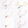 New Fahion Hot Multilayer Gold Plated Statement Necklace Choker Pendant Jewelry for Women Gift Girls