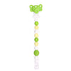 100% Food Grade Cute Colorful Silicone BPA Free Pacifier Clip Holder Chain Soft Beads for Teething Teether Chew Nursing Soothing Jewelry Toy Baby Boys Girls Toddler Gift