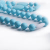 Baby and Mommy Beads Food Silicone Teething Chew Necklace Pendant Nursing Necklace Jewelry Beads Toy